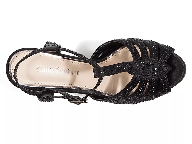 Midnight Platform Sandal