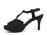 Midnight Platform Sandal
