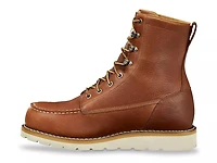 8-Inch Waterproof Steel Toe Wedge Work Boot - Men's