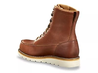 8-Inch Waterproof Steel Toe Wedge Work Boot - Men's