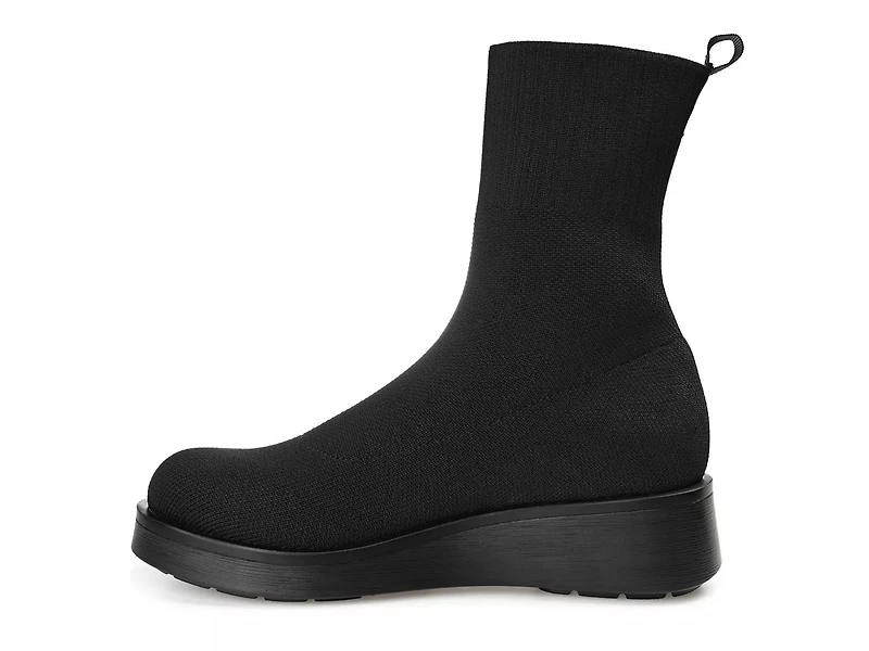 Ebby Platform Wedge Bootie