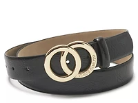 Double Ring Buckle Women's Belt