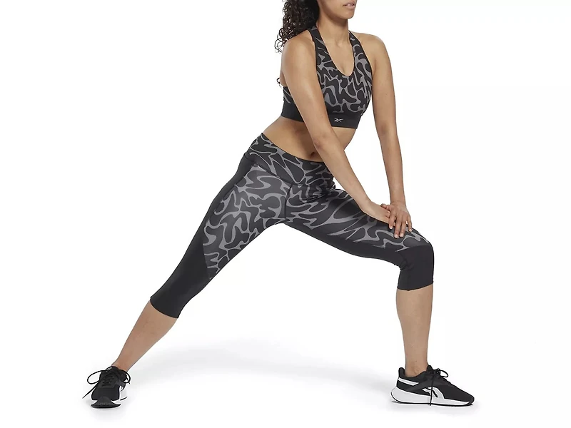 Running Women's Printed Capri Leggings
