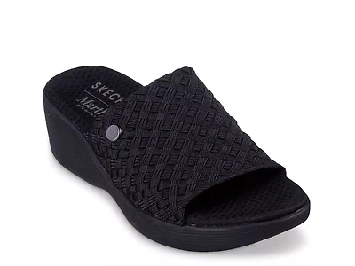 x Martha Stewart Pier Lite Bamboo Wedge Sandal
