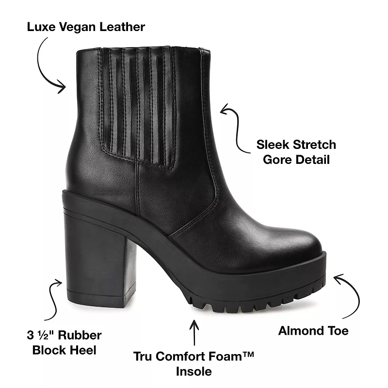 Riplee Platform Bootie