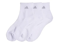 Cushioned 3.0 Women's Quarter Ankle Socks - 3 Pack