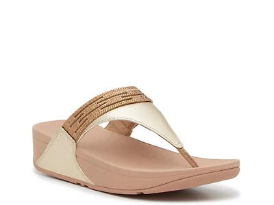 Lulu Rhinestone Wedge Sandal