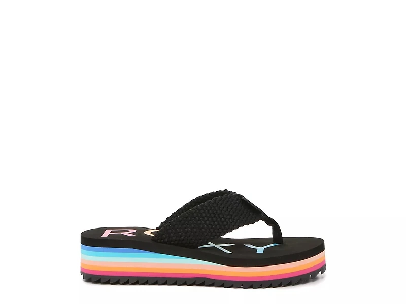 Kallie II Wedge Flip Flop