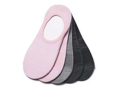 Marled Women's No Show Liners - 5 Pack