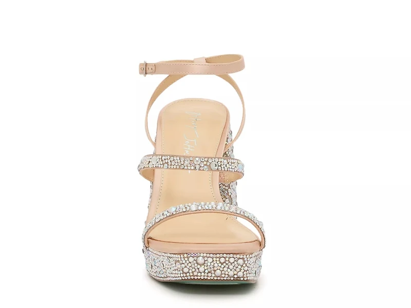 Jany Rhinestone Platform Sandal