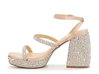 Jany Rhinestone Platform Sandal