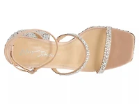 Jany Rhinestone Platform Sandal