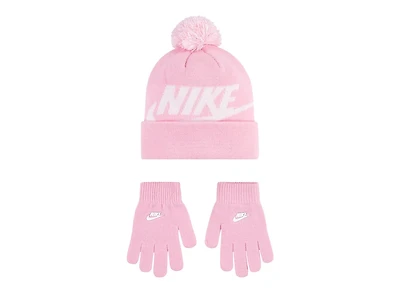 Swoosh Pom Beanie & Gloves