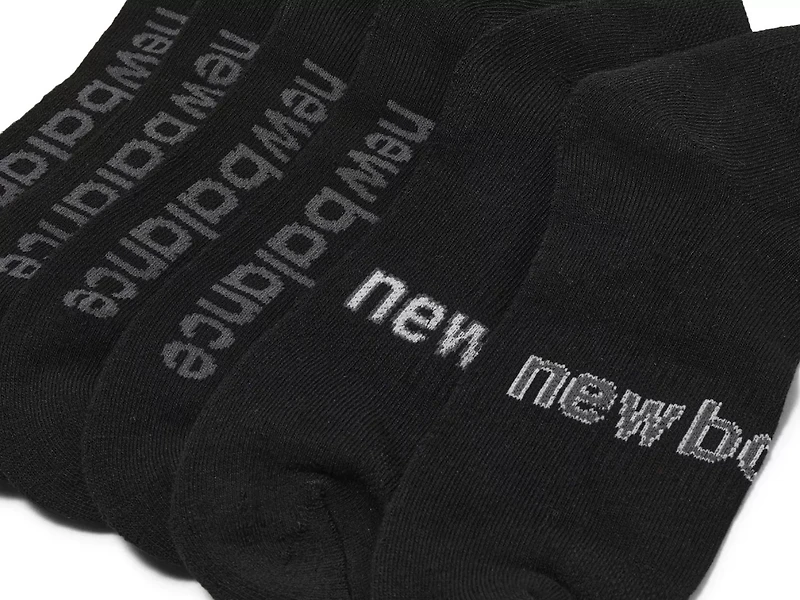 Cushioned Men's Quarter Ankle Socks - 6 Pack