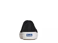 Triple Decker Platform Slip-On Sneaker