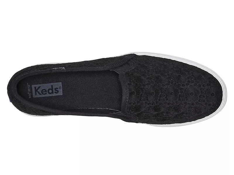 Triple Decker Platform Slip-On Sneaker