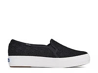 Triple Decker Platform Slip-On Sneaker