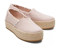 Valencia Espadrille Platform Slip-On