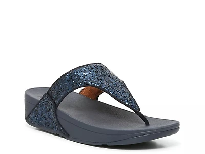 Shimma Wedge Glitter Sandal