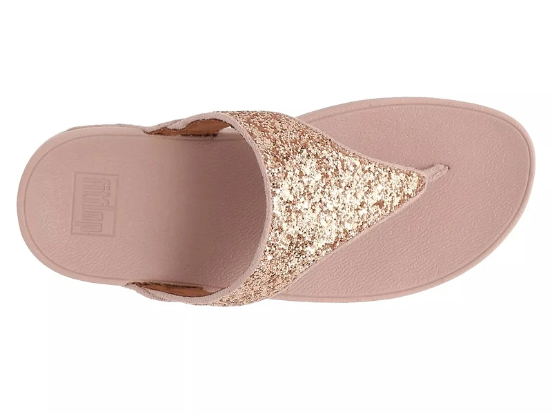 Shimma Wedge Glitter Sandal