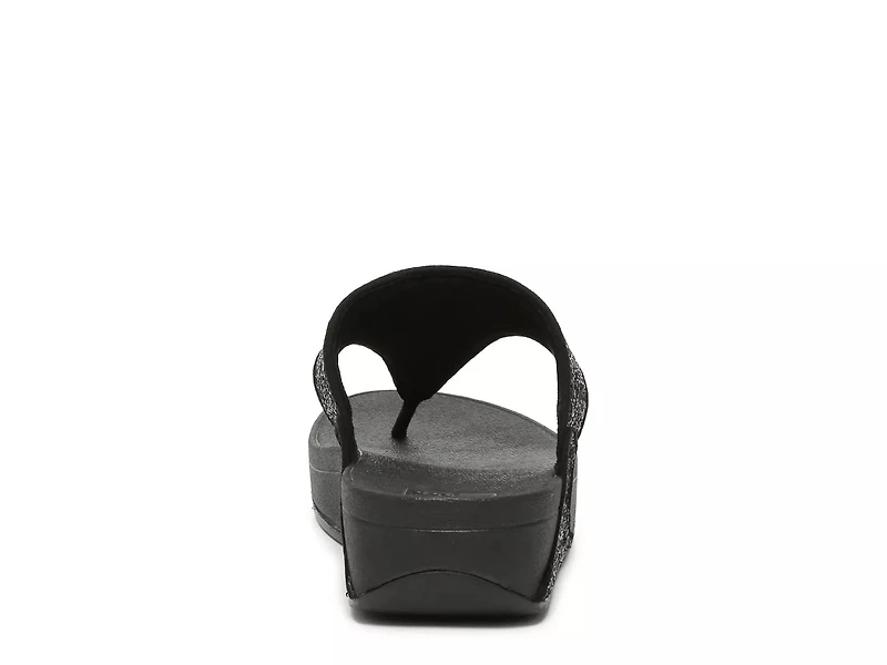 Shimma Wedge Glitter Sandal