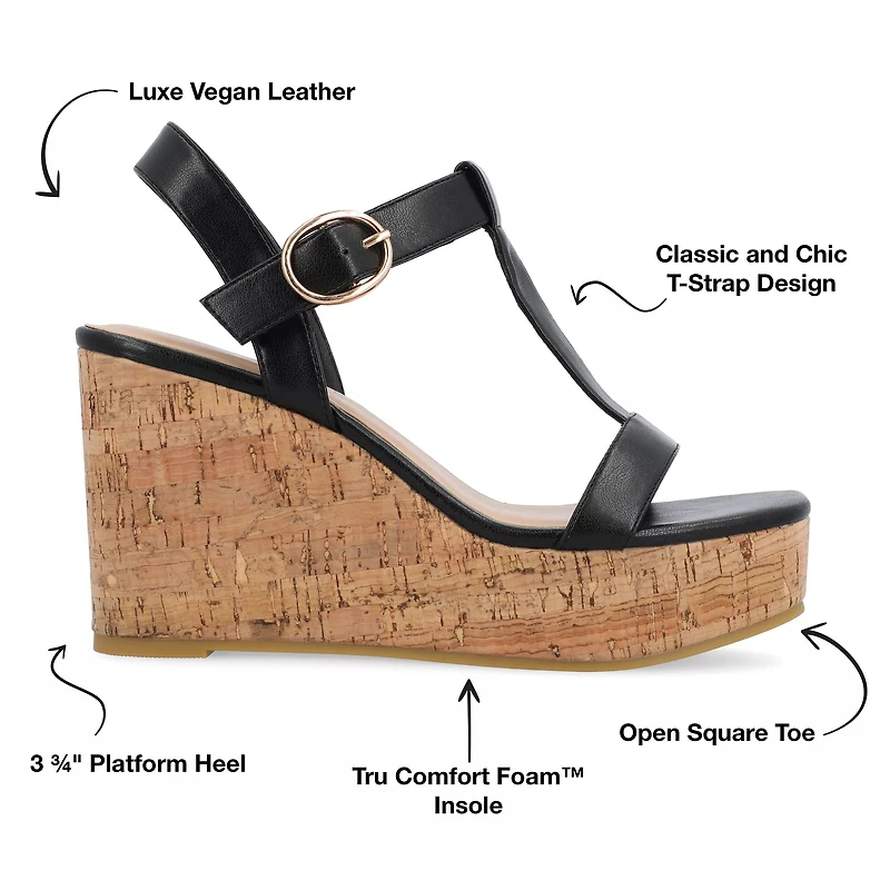Matildaa Platform Wedge Sandal