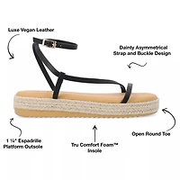 Odelia Platform Sandal