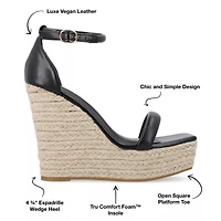 Olesia Espadrille Wedge Sandal