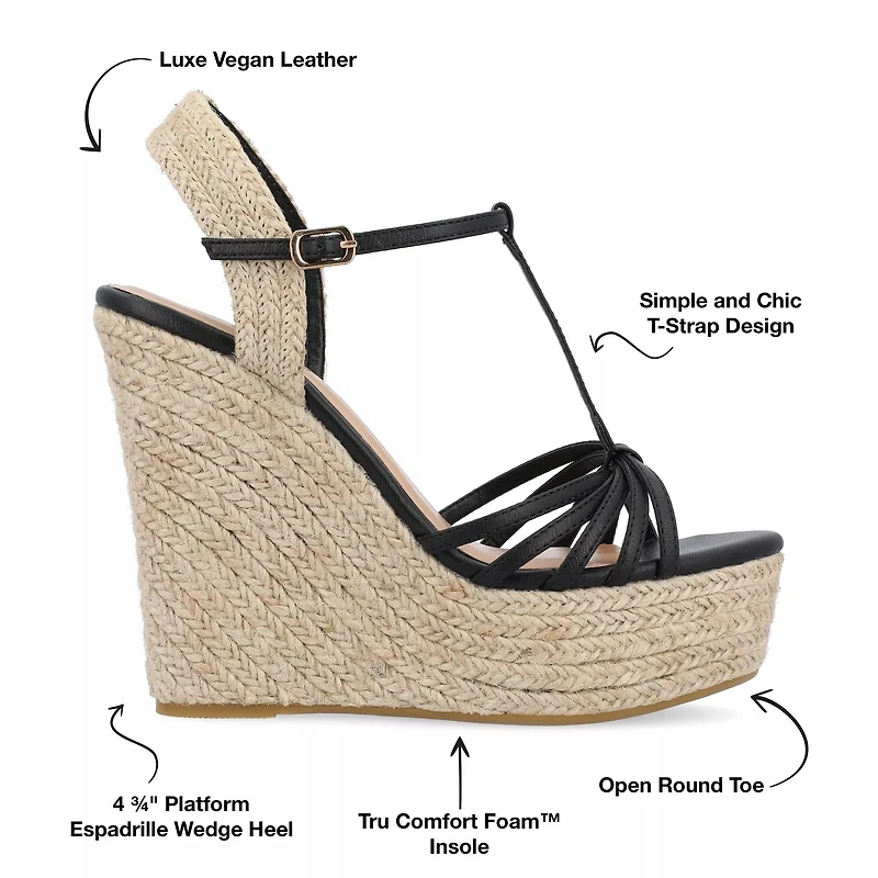 Yara Espadrille Wedge Sandal