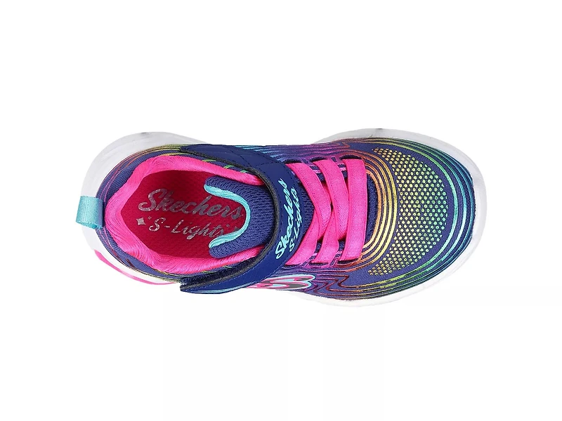 Wavy Beams Slip-On Light-Up Sneaker