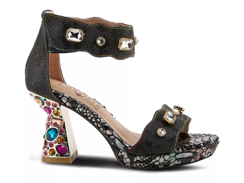 Jewell Platform Sandal