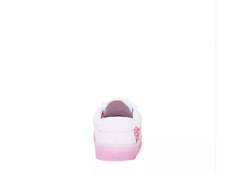 Glitter Heart Light-Up Sneaker - Kids'