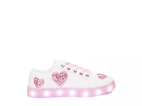 Glitter Heart Light-Up Sneaker - Kids'