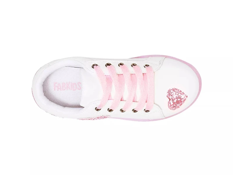 Glitter Heart Light-Up Sneaker - Kids'