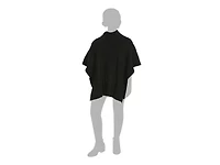 Cable-Knit Turtleneck Poncho