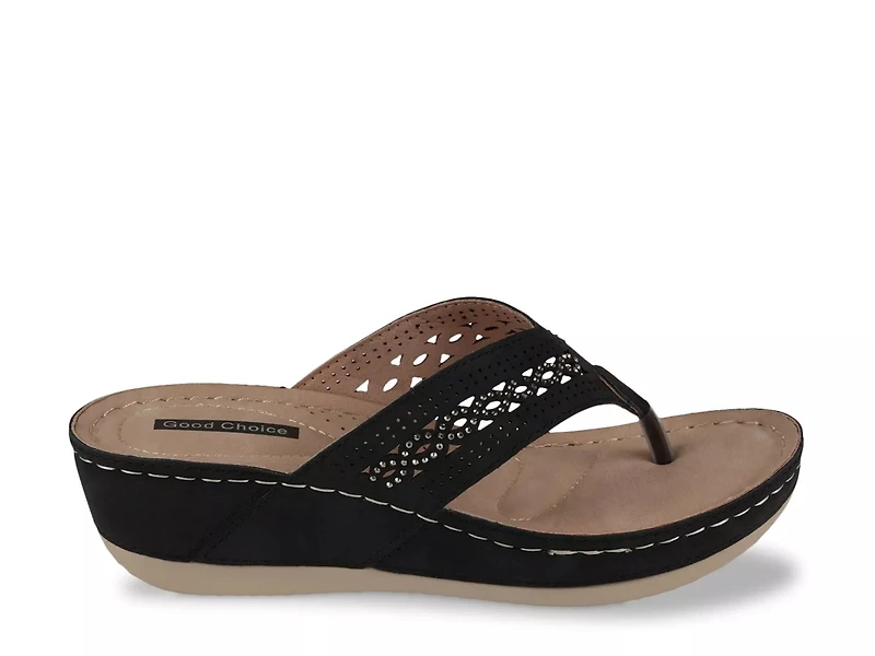 Bari Wedge Sandal