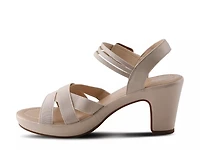 Neesa Stretch Platform Sandal