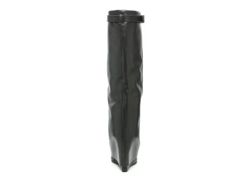 Corenne Foldover Wedge Boot