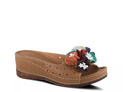 Flowerchild Wedge Sandal