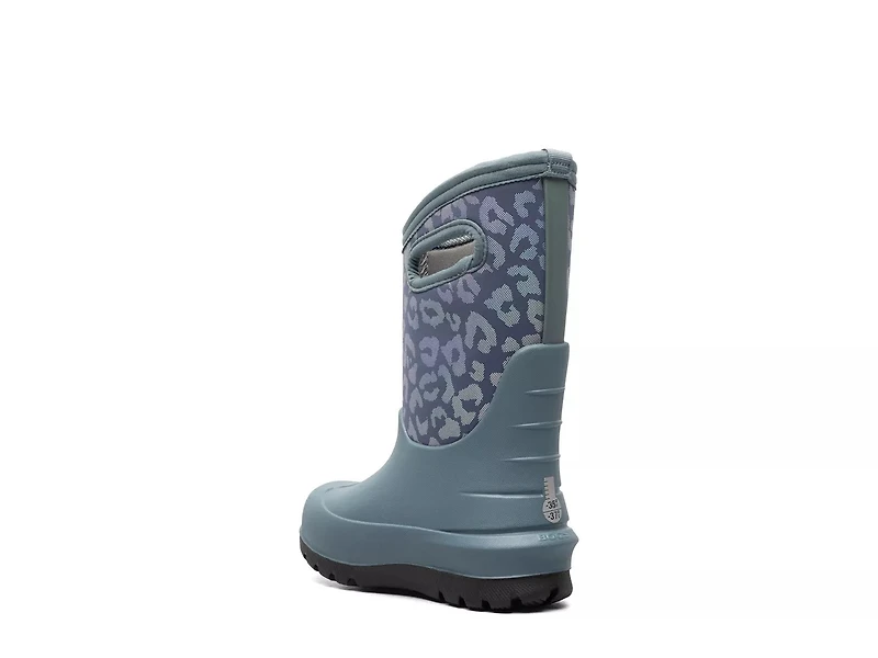 Neo Classic Metallic Leopard Snow Boot - Kids'