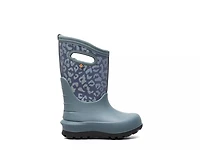 Neo Classic Metallic Leopard Snow Boot - Kids'