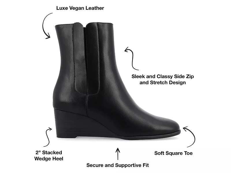 Kylo Wedge Bootie