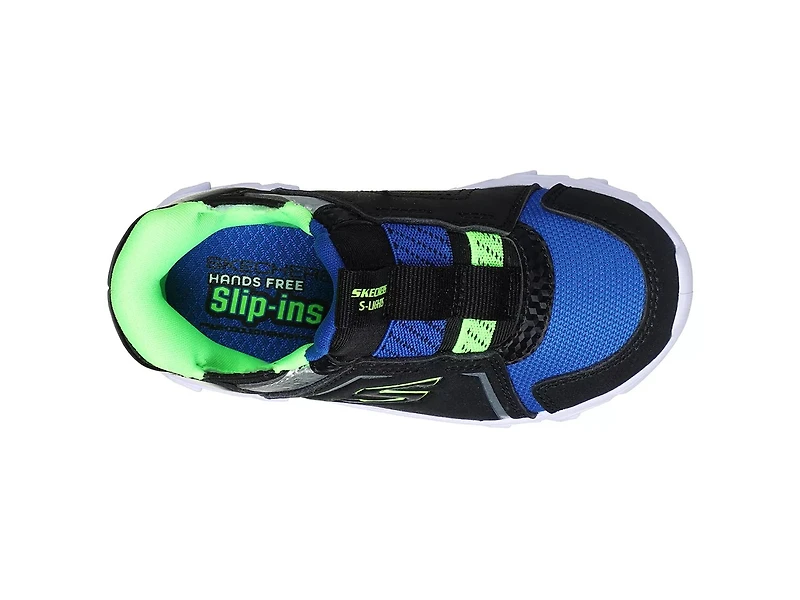 Hands Free Slip-Ins S-Lights Hypno-Flash 2.0 Brisk Brights Slip-On Sneaker