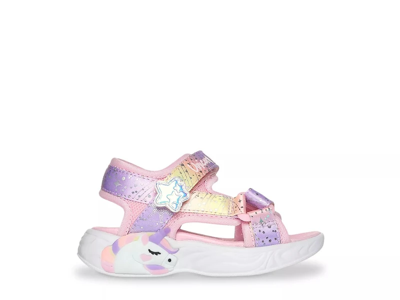 S-Lights Unicorn Dreams Majestic Bliss Light-Up Sandal - Kids'
