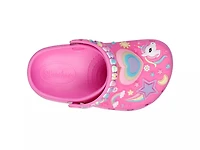 Foamies Heart Charmer Girly Land Light-Up Clog  - Kids'
