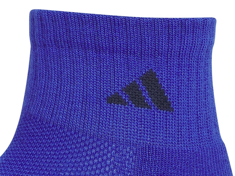 Athletic Cushioned Kids' Quarter Ankle Socks - 6 Pack
