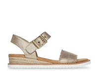 BOBS from Skechers Desert Kiss Gold Crush Wedge Sandal