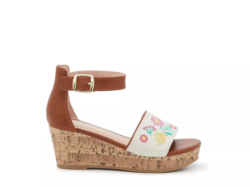 Daisy Wedge Sandal - Kids'