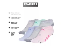 Athletic Cushioned Kids' No Show Socks