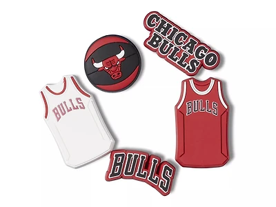 NBA Chicago Bulls Jibbitz Set - 5 Pack